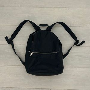 Black backpack